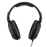 SENNHEISER HD 200 PRO CUFFIA STEREO CHIUSA DINAMICA CIRCUMAURALE PROFESSIONALE JACK 3.5mm CON ADATTATORE A 6.3mm NERO