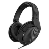 SENNHEISER HD 200 PRO CUFFIA STEREO CHIUSA DINAMICA CIRCUMAURALE PROFESSIONALE JACK 3.5mm CON ADATTATORE A 6.3mm NERO