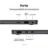 SAMSUNG GALAXY BOOK5 PRO 360 NP964QHA-KG1IT 16" INTEL CORE ULTRA 7 256V RAM 16GB-SSD 512GB NVMe-INTEL ARC GAPHICS 8GB-WI-FI 7-WIN 11 PROF