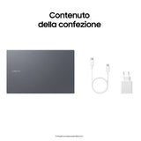 SAMSUNG GALAXY BOOK4 NP754XGK-KG2IT 15.6" INTEL CORE 5 120U RAM 16GB-SSD 512GB NVMe-IRIS Xe GRAPHICS-WI-FI 6-WIN 11 PROF