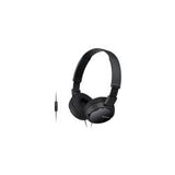 SONY MDR-ZX110AP CUFFIE CON MICROFONO CAVO 1.2MT JACK 3.5MM VOLUMI SEPARATI PER CANALE COLORE BLACK GARANZIA ITALIA (MDRZX110APB.CE7)