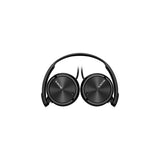 SONY MDR-ZX110AP CUFFIE CON MICROFONO CAVO 1.2MT JACK 3.5MM VOLUMI SEPARATI PER CANALE COLORE BLACK GARANZIA ITALIA (MDRZX110APB.CE7)