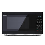 SHARP MG81EB FORNO A MICROONDE CON GRILL 1000W 28 LT CONTROLLO DIGITALE 11 LIVELLI DI POTENZA FUNZIONE DI SCONGELAMENTO NERO