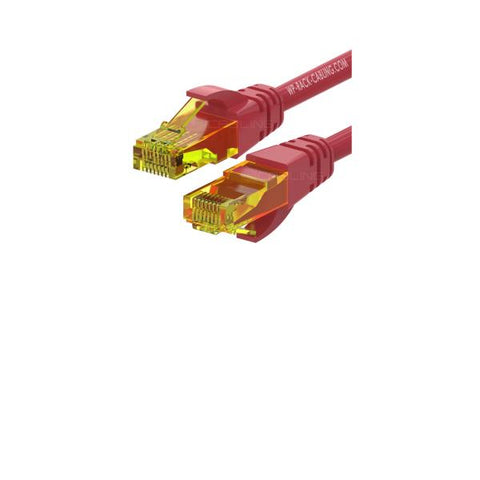 WP EUROPE CAVO DI RETE PATCH U/UTP CAT.6A LSHF 1 MT ROSSO