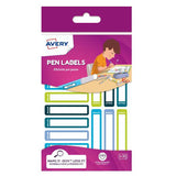 AVERY CONF 30 ETICHETTE ADESIVE PER PENNE E MATITE 10X50 mm BIANCO