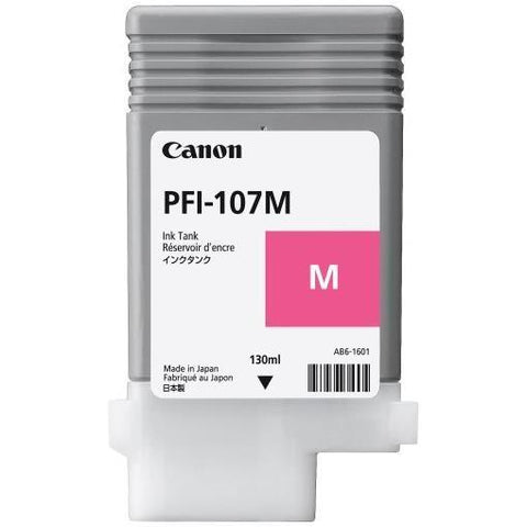 CANON PFI-107M TANICA MAGENTA PER STAMPANTI CANON INK-JET 130ML (6707B001AA)