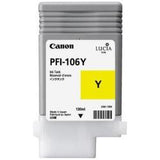 CANON PFI-106Y TANICA INCHIOSTRO GIALLO PER IMAGEPROGRAF iPF6400 GARANZIA ITALIA (6624B001AA)
