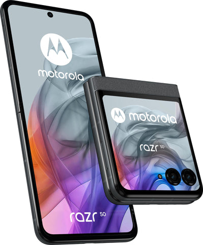 Motorola RAZR 50 - 5G Smartphone - Dual-SIM - RAM 8GB / Interner Speicher 256GB - pOLED-Display - 6,9" - 2640 x 1080 Pixel (120 Hz) - 2 x Rckkamera 50 MP, 13 MP - front camera 32 MP - Koala Gray (PB