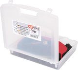 KS TOOLS Rahmenbandma mit gelbem Stahlband, Kunststoffgehuse, 50m (300.0056)