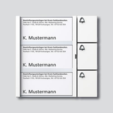 Siedle Vario Bus-Tasten-Modul BTM 650-03 W (035736)