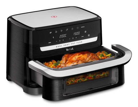 Tefal EY9228 Dual Easy Fry Flex Heiluftfritteuse (EY9228)
