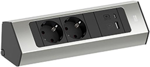 BACHMANN CASIA 2 2xCEE7/3 1xUSB A/C 22W (932.002)