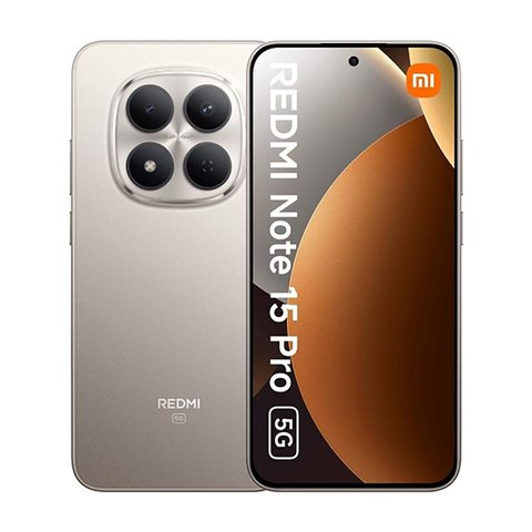 Xiaomi Redmi Note 15 Pro 5G - Smartphone - Titanium - 12 GB RAM - 512 GB Speicher (MZB0M09EU)
