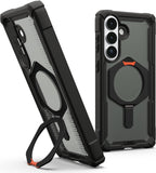 UAG Urban Armor Gear Plasma XTE Kickstand Case mit Magnet-Modul  Samsung Galaxy S26+  schwarz/orange  214523114097 (214523114097)