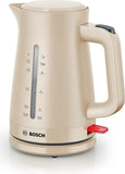 Bosch TWK3M127 MyMoment Wasserkocher, 2400 W, beige