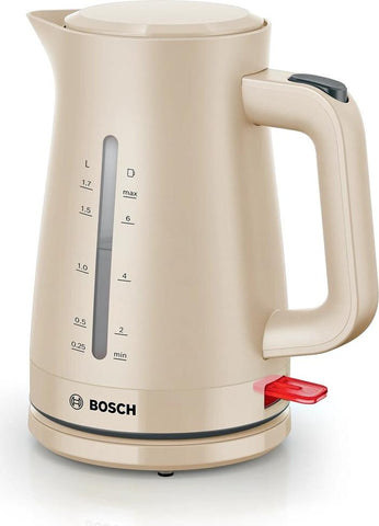 Bosch TWK3M127 MyMoment Wasserkocher, 2400 W, beige