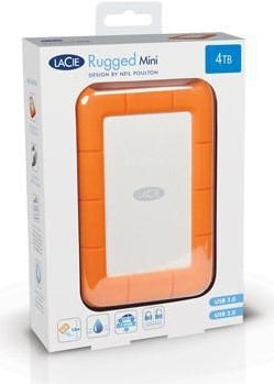Seagate Rugged Mini 2000 GB 3.2 Gen 1 3.1 1 5400 U/min Orange Silber TB HDD USB 3.0 260 g (LAC9000298) (LAC9000298)