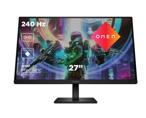 HP OMEN QHD Gaming Monitor - 27qs G2 - Flachbildschirm (TFT/LCD) - 68,6 cm [Energieklasse F] (AW3V0E9#ABB)