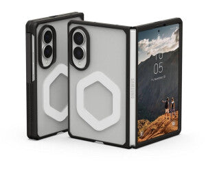 UAG Urban Armor Gear Mouve Case mit Magnet-Modul  Samsung Galaxy Z Fold8  ice (transparent)/schwarz  214562114343 (214562114343)
