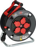Brennenstuhl 9232250100 Kabeltrommel 25 m Schwarz Schutzkontakt-Stecker (9232250100)