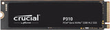 Crucial P310 - SSD - 500 GB - intern - M.2 2280 - PCIe 4.0 x4 (NVMe) (CT500P310SSD8-T)