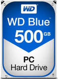 Western Digital WD Blue 500GB 3,5" HDD 7200 U/min SATA 6Gb/s 32MB Cache WD5000AZLX