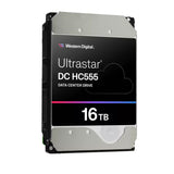 WESTERN DIGITAL ULTRASTAR DC HC555 HDD 16 TB INTERNO 3.5" SATA 6GB/s BUFFER: 512MB 7200rpm DATA CENTER DRIVE