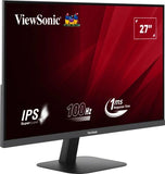 VIEWSONIC VA2708-2K-HD 27" LED 2K QHD IPS 2560 x 1440 16:9 1ms 100Hz HDR10 HDMI DISPLAYPORT NERO