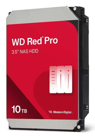 WESTERN DIGITAL RED PRO HDD 10 TB 3.5" SATA III CACHE 512MB 7.200rpm