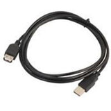 IGLOO PROLUNGA USB 2.0 MASCHIO/FEMMINA 1.8 MT BLACK