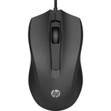 HP 105 MOUSE OTTICO USB AMBIDESTRO 3 TASTI 1.600 DPI NERO