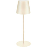 MAJESTIC AGATA LAMPADA DA TAVOLO SENZA FILI RICARICABILE LUCE LED RGB REGOLABILE CON COMANDO TOUCH WATERPROOF AVORIO