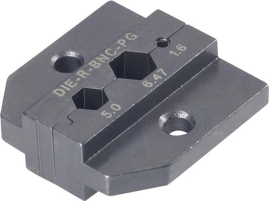 Neutrik Crimpeinsatz DIE-R-BNC-PG Schwarz 1 St. (DIE-R-BNC-PG)