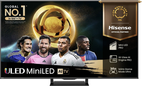 HISENSE ULED 65U7Q PRO Mini LED TV (Flat, 65 Zoll / 164 cm, UHD 4K, SMART TV) Grau (20016218)