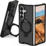 UAG Urban Armor Gear Mouve XTE 360 Kickstand Case mit Magnet-Modul  Samsung Galaxy Z Fold8 Ultra  ash (grau transparent)/schwarz  214564113131 (214564113131)