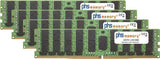 PHS-memory 256GB (4x64GB) Kit RAM Speicher passend fr Fujitsu SPARC M12-1 DDR4 LRDIMM 2400MHz PC4-2400T-L (SP396356)