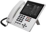 Auerswald COMfortel D-600 - VoIP-Telefon mit Rufnummernanzeige/Anklopffunktion - dreiweg Anruffunktion - SIP, RTCP, RTP, SRTP, SIPS - 6 Leitungen - wei (90363)