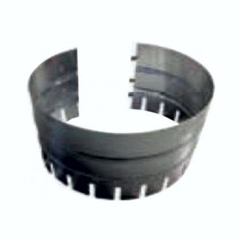 Canotto Circolare Flessibile en Lamiera Zincata - D 160