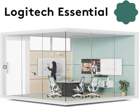 Logitech Essential for Rooms  One Year Service Plan - Abonnement-Lizenz (1 Jahr) + Logitech Basic Support - 1 Raum (994-000362)
