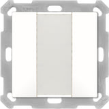 MDT technologies Taster 55 2-fach, Reinwei matt BE-TA5502.02 (BE-TA5502.02)