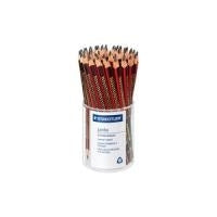 STAEDTLER Schreiblern-Bleistift jumbo, 50er Kcher dreieckig, Hrtegrad: 2B, Minenstrke: 4,0 mm, Lnge: - 50 Stck (1285 KP50)