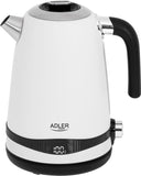 Adler AD 1295w Wasserkocher 1,7 l Wei (AD 1295w)