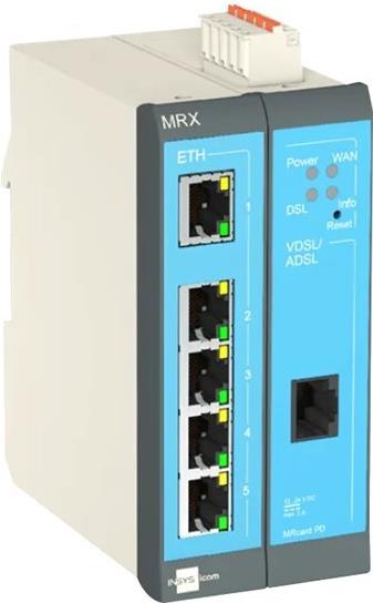 INSYS icom MRX2 1.0 DSL-B modularer VDSL-/ADSL-Router Annex J/B VPN Option (10024454)