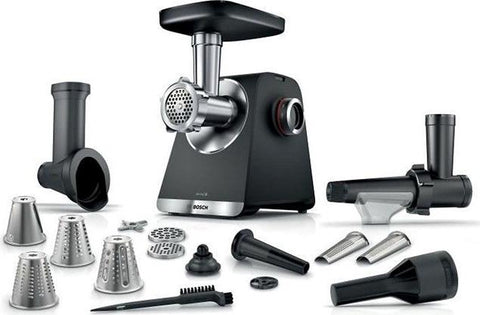 Bosch MFW S660B Fleischwolf Schwarz, Silber (MFWS660B)