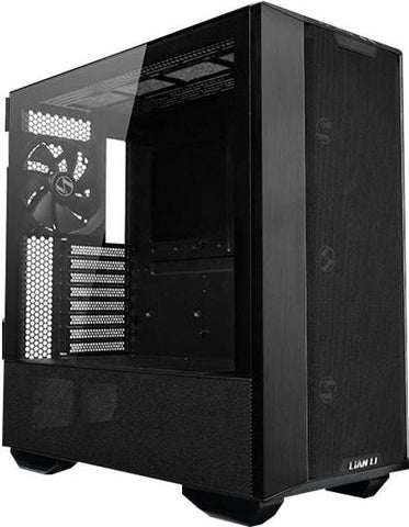 Lian Li Lancool III - Media torre - E-ATX - Seitenteil mit Fenster (gehrtetes Glass) - keine Spannungsversorgung (ATX) - Schwarz - USB/Audio (Lancool III Black)