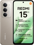 Xiaomi Redmi 15 5G Dual-SIM Smartphone 8 GB RAM 256 GB Titan Gray 6,9 Zoll 144 Hz