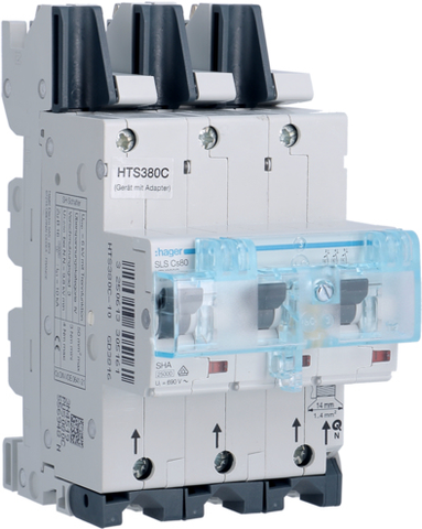 Hager SLS-Schalter 3P Cs-80A Sammelschi HTS380C (HTS380C)