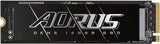 GIGABYTE AORUS Gen5 14000 - SSD - 4TB - intern - M.2 2280 - PCI Express 5,0 x4 (NVMe) - Puffer: 8GB (AG514K4TB)