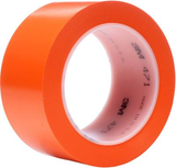 3M 471F 471O50 Cinta adhesiva de PVC Naranja (L x B) 33 mx 50 mm 1 Rollo(n) (471O50)