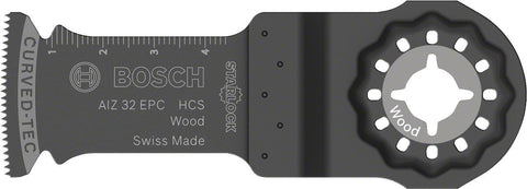 Bosch Starlock AIZ 32 EPC - Tauchsgenschneidblatt - fr Holz, Weichholz - 10 Stcke - Breite: 32 mm